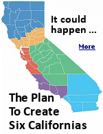 The plan to split California into six states could be on the ballot for voters to decide the fate of the State.